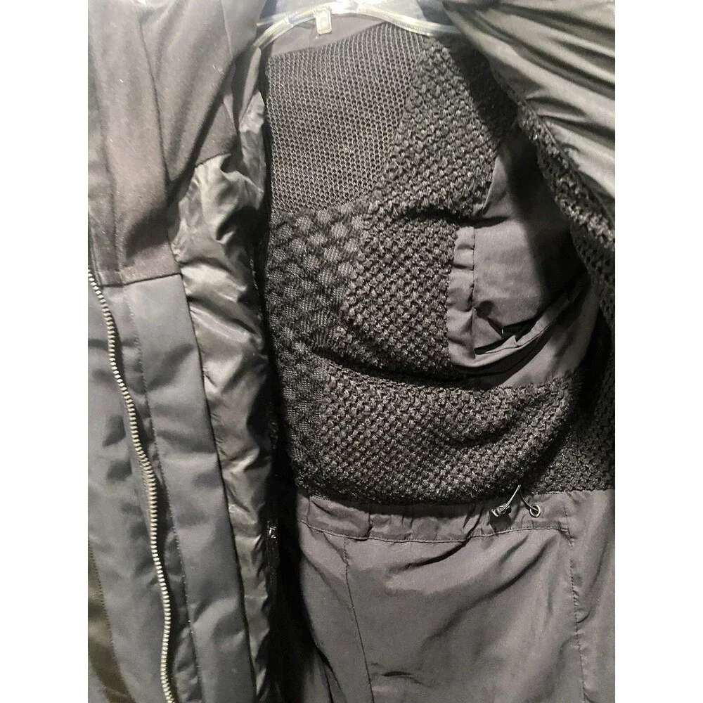 Lululemon OUT IN THE ELEMENTS 3-In-1 PARKA Women's Size 6 Black 600 Goose Down - Picture 13 of 16